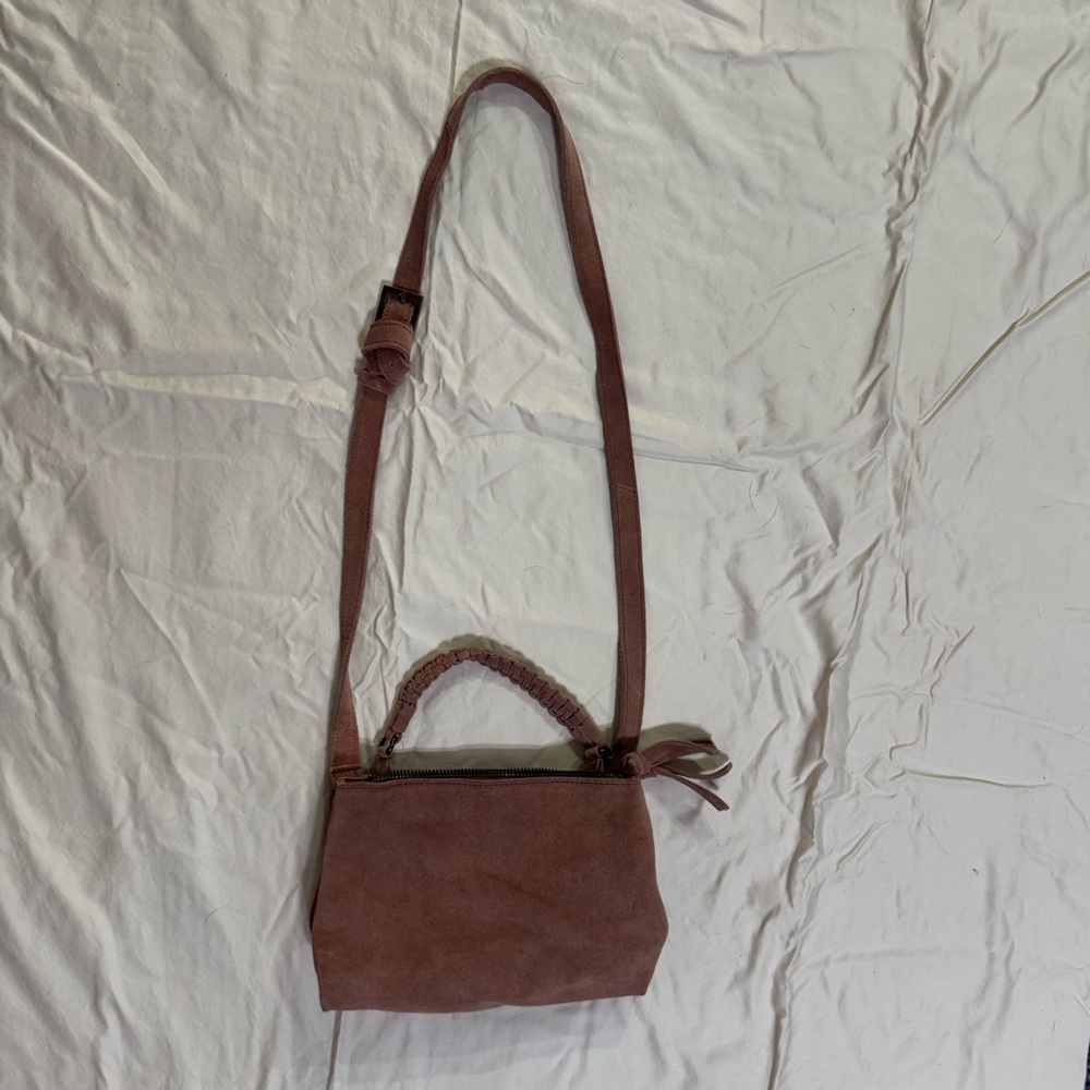 Free People Dusty Rose Crossbody Bag